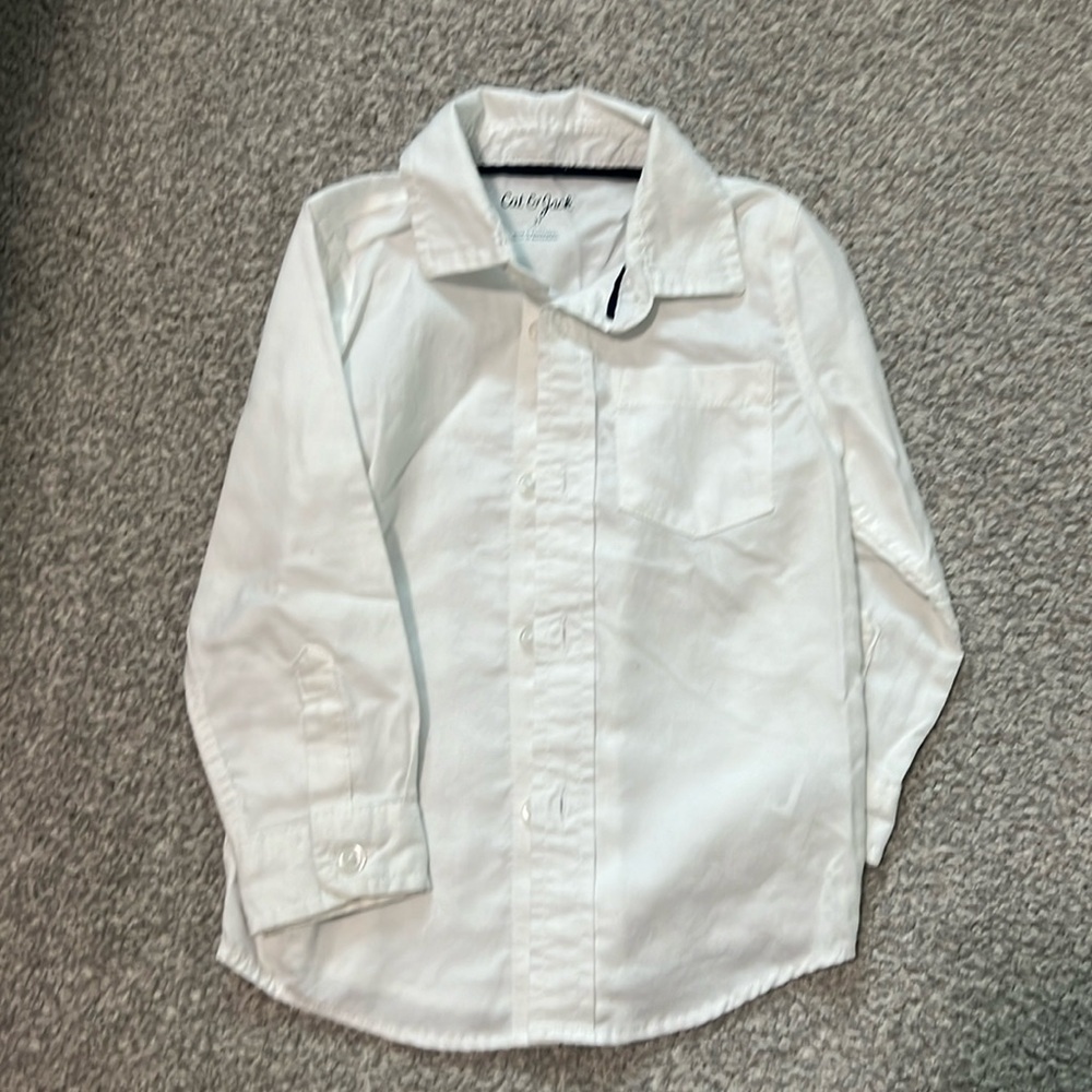 2T Cat and Jack Button Up. EUC